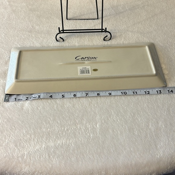 Brown & Ivory Friends plate with easel - Picture 5 of 8